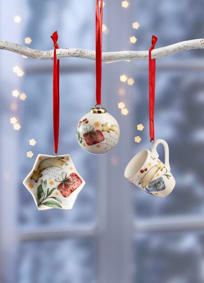 Hutschenreuther Mini-Aufhänger, 3er-Set 