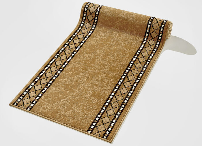 Raffinierte L&auml;ufer nach Wunschmass BEIGE