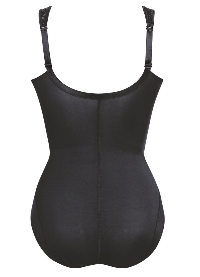 Anita Body mit transparenten Tülleinsätzen SCHWARZ