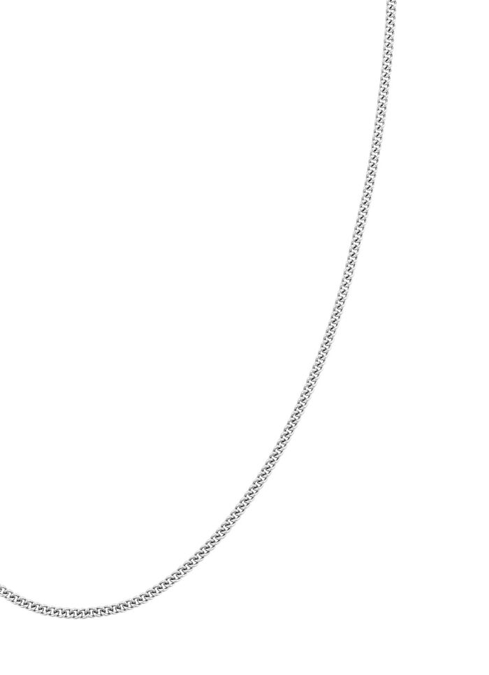 Klassische Panzerkette aus Platin 950/- fein 