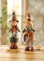 Witzige Vogelscheuche 