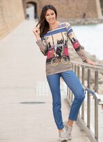 Shirt mit "Katzenmotiv" MULTICOLOR