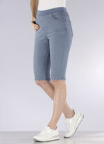 Bermudas mit Jersey-Bund HELLBLAU