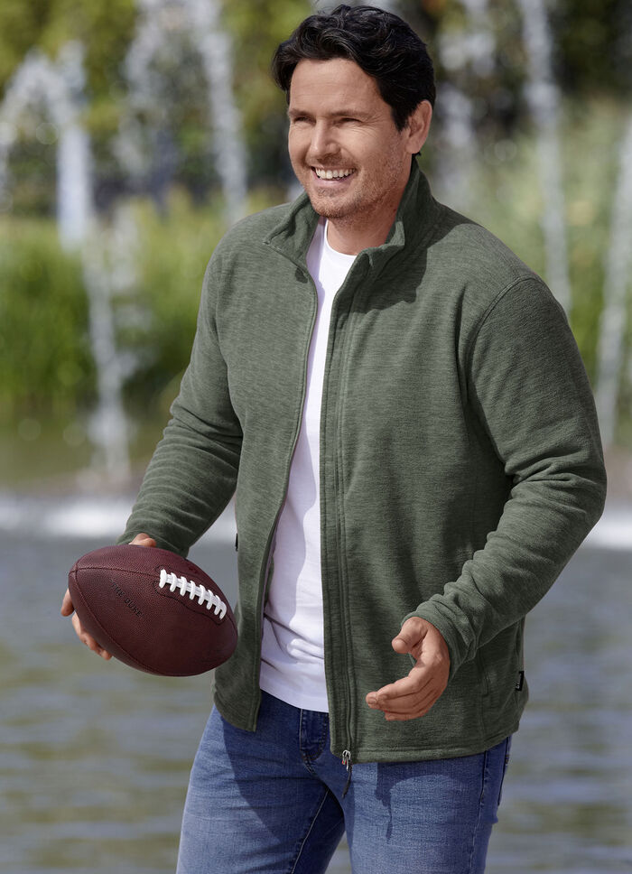 Fleecejacke von «Killtec» in 3 Farben OLIV