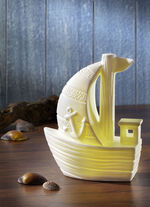 LED-Leuchte aus Keramik WEISS