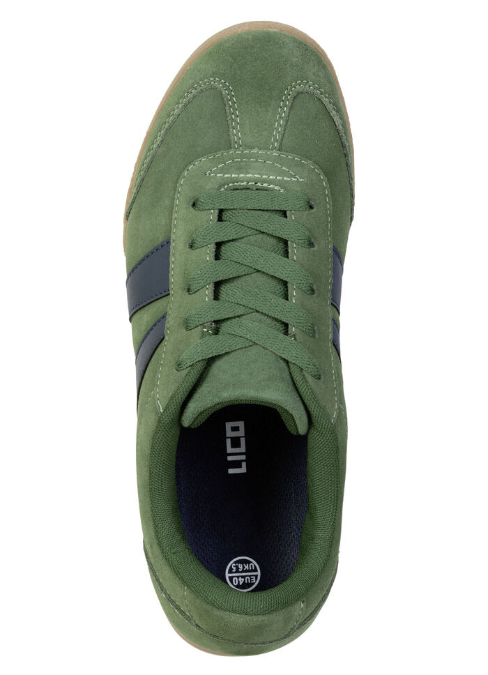 Sportliche Herren-Sneaker, mit herausnehmbarem Fussbett GR&Uuml;N-MARINE