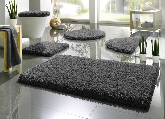 Badgarnitur, für Fussbodenheizung geeignet ANTHRAZIT