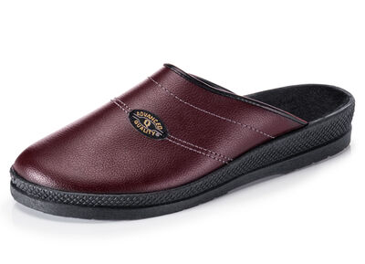 Pantolette aus Rindleder, , large