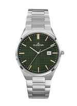 Dugena-Quartz-Herrenuhr mit Edelstahlbandgeh&auml;use 