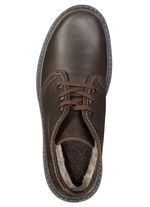 GINO GALANTE, gef&uuml;tterte Herren-Boots, Winterschuhe, Weite H, mit Lammfell MOKKA