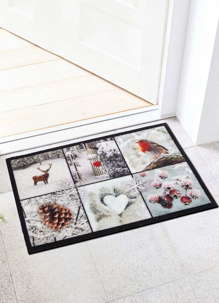 Fussmatte mit rutschemmender R&uuml;ckseite 