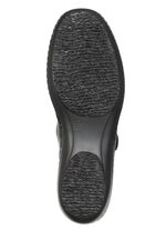 ELENA EDEN, bequeme Damen-Spangenschuhe, Weite H, mit herausnehmbarem Fussbett SCHWARZ