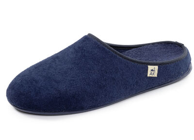 Klassische Herren-Hausschuhe, mit herausnehmbarem Fussbett 