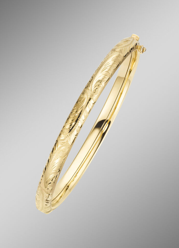 Ein toller Blickfang: Armreif mit Wiener Gravur 