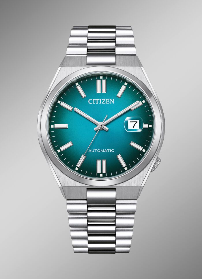 Automatik Herrenuhr aus Edelstahl 