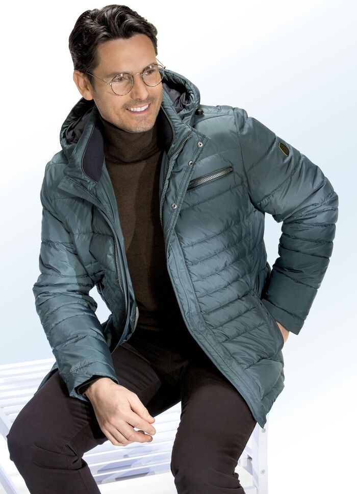 Steppkurzjacke von «Cabano» PETROL