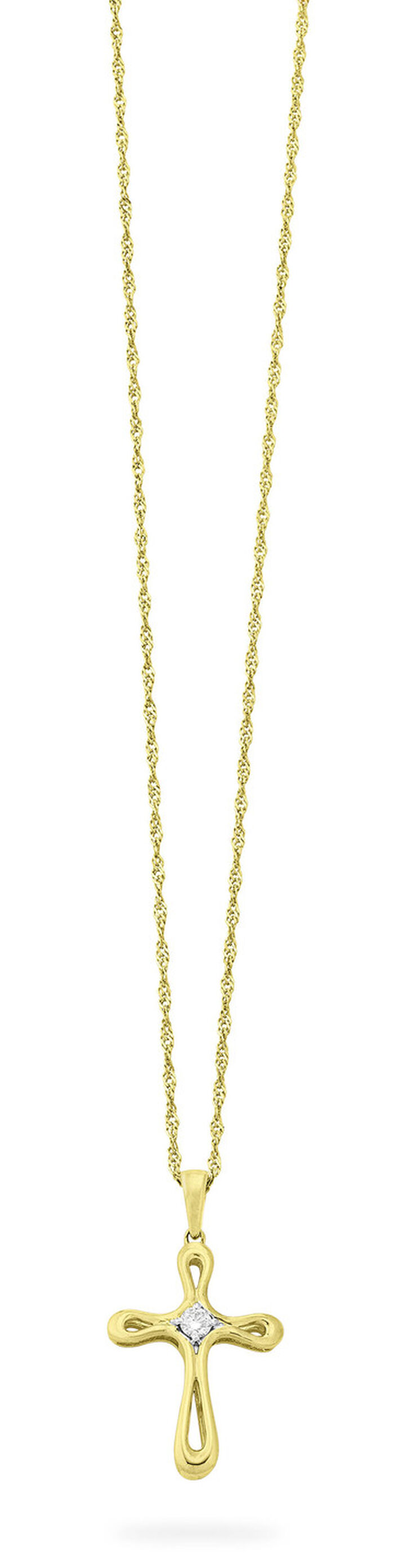 Klassischer Kreuz-Anhänger 