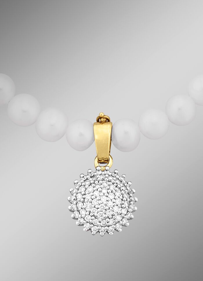 Edler Anh&auml;nger mit  60 Brillanten 