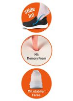 Komfort-Sliding Stretch Sneaker Memory Foam 