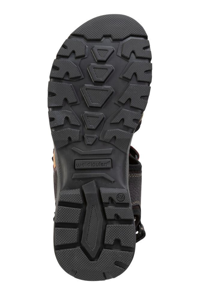 Waldl&auml;ufer, sporliche Damen-Sandalen, Weite H, mit herausnehmbarem Fussbett 