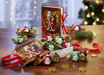 Weihnachtsbuch, 2er-Set, mit süsser Füllung 