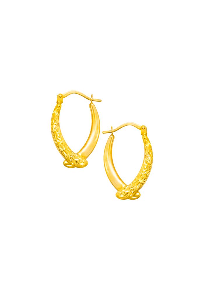 Hochgl&auml;nzende Creolen 