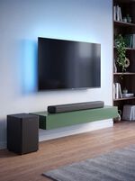 "Philips" TAB5309/10 Soundbar 2.1 mit kabellosem Subwoofer 