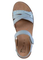 ELENA EDEN, modische Damen-Sandale, Weite H, mit herausnehmbarem Fussbett 