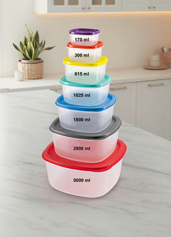 Frischhaltedosen-Set, 28-teilig 