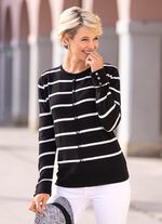 Pullover in Jackenoptik 