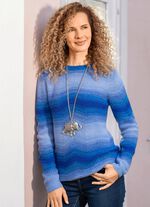 Pullover in Farbverlauf 