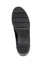 Waldläufer, bequemer Damen-Trotteur, Weite H, mit herausnehmbarem Fussbett SCHWARZ