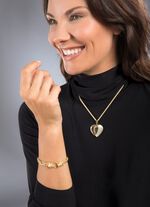 Anh&auml;nger &laquo;Herz&raquo;- Medaillon 