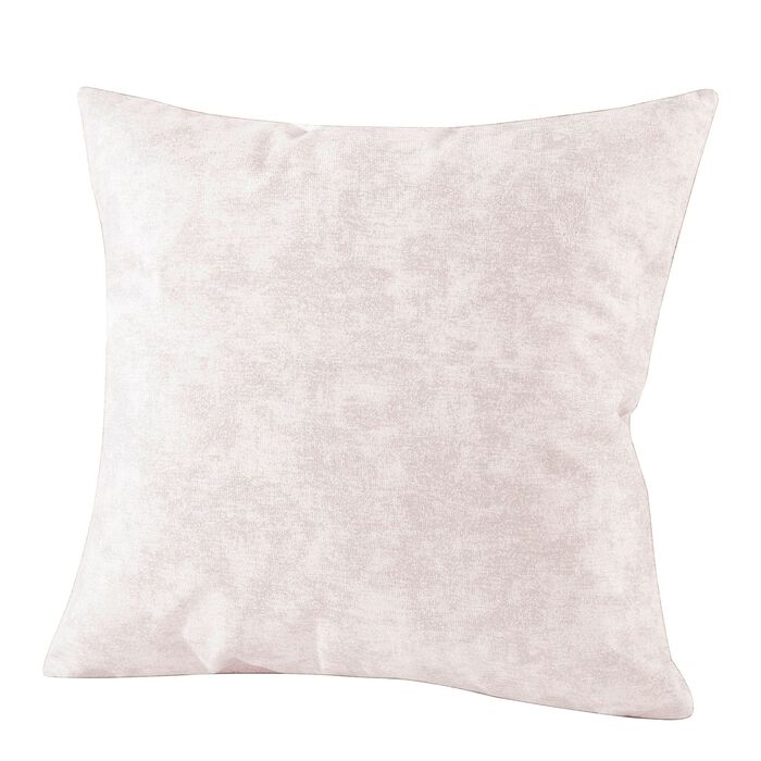 Marmorierte Velours-Kissenbez&uuml;ge CREME