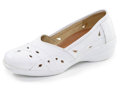 ELENA EDEN, bequeme Damen-Slipper, Weite H, mit herausnehmbarem Fussbett 