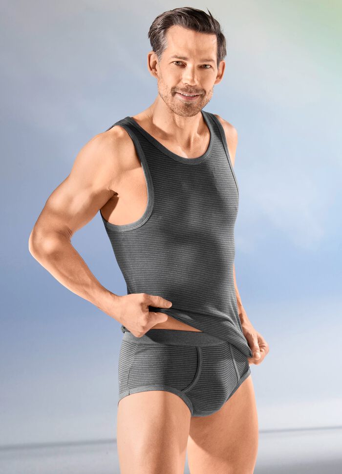 Viererpack Sportjacken aus Feinripp 