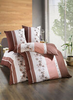 Bettwäsche-Garnitur mit Reissverschluss BORDEAUX-ALTROSÉ