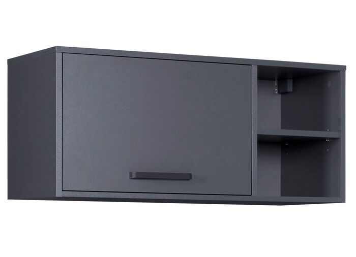 Raffinierte Schr&auml;nke mit Melaminbeschichtung ANTHRAZIT