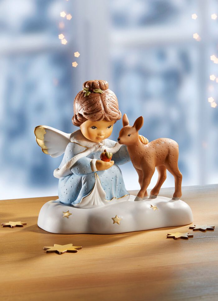 Goebel Engel mit Kristall-Sternen 