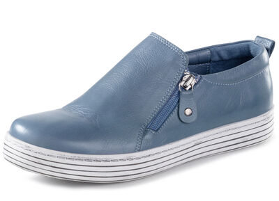 Gemini Slipper aus weichem Rind-Nappaleder 
