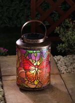 Handbemalte Solarlaterne 