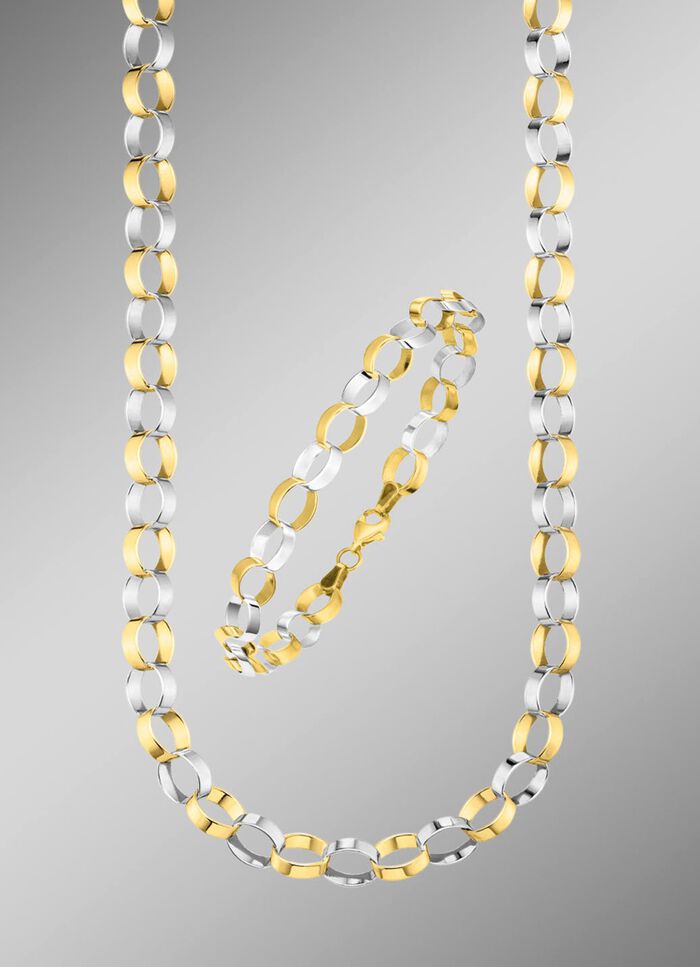 Elegante und hochwertige Garnitur im Bicolor-Design 