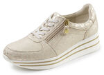 ELENA EDEN, stilvolle Damen-Sneaker, Weite G, mit herausnehmbarem Fussbett CHAMPAGNER