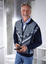 Jacke mit durchgehendem Reissverschluss 