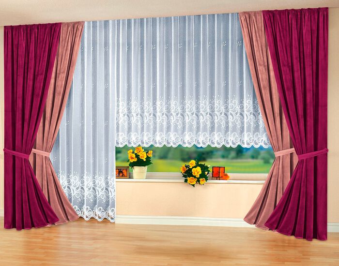 Formsch&ouml;ner M-Bogen Store mit Universalschienenband 