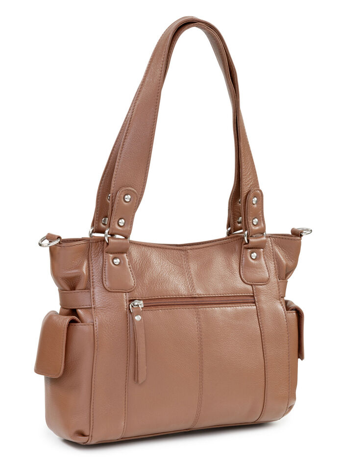 Laurina, Tasche, Damen, mit abnehmbarem, verstellbarem Umhängeriemen COGNAC