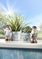 Blumentöpfe aus Keramik im 2er-Set 