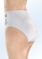 Dreierpack Slips mit Schmetterlingsmotiv, 