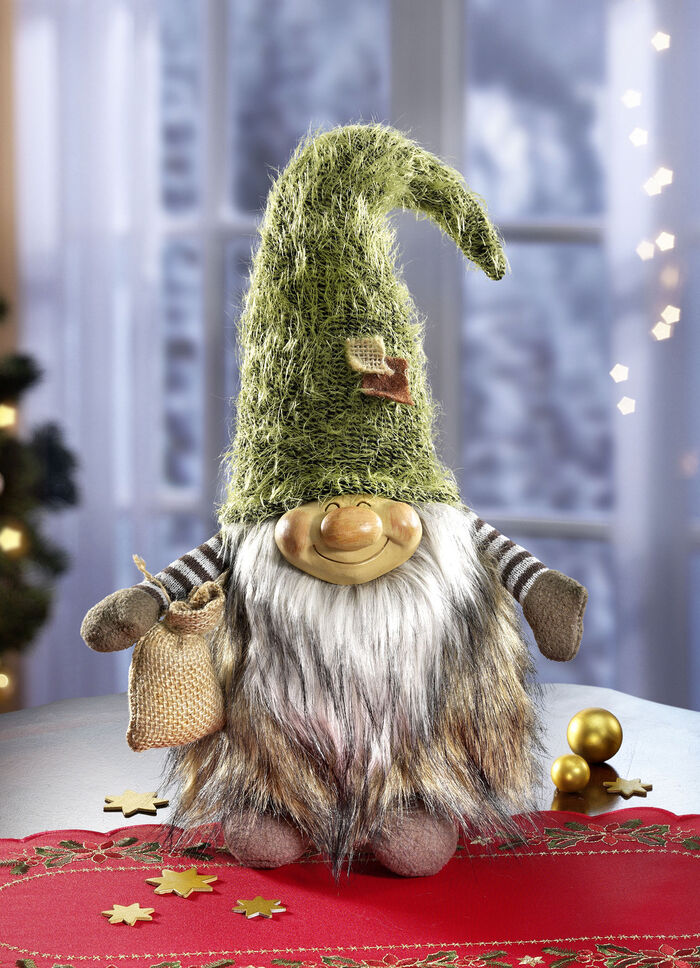 Wichtel aus Textilmaterial 