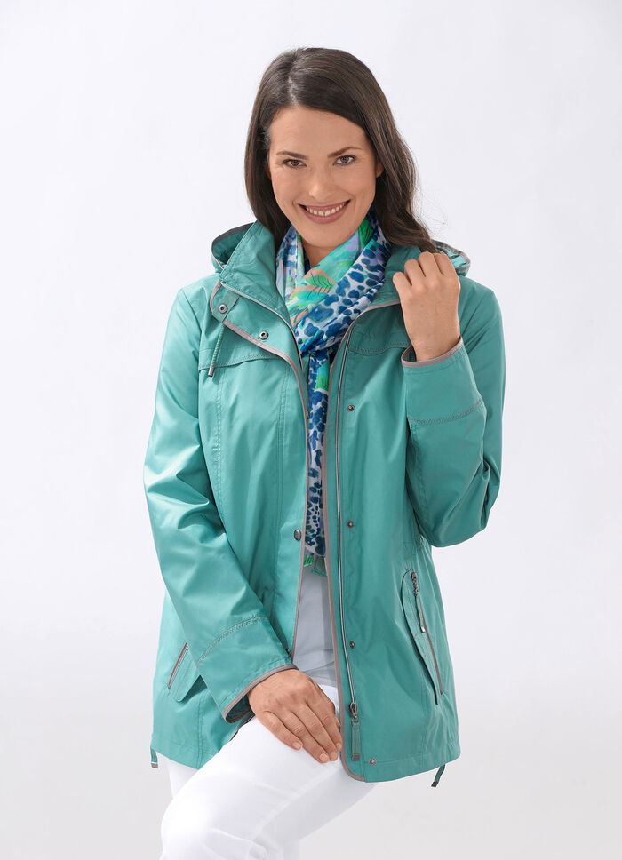 Funktionsjacke mit Reißverschluss an den Seitenschlitzen PAZIFIK